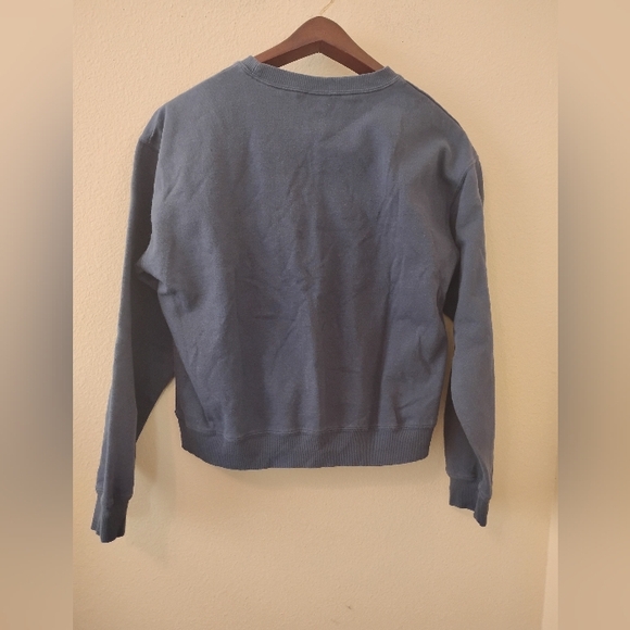 moon phases sweatshirt Lunar Phases Graphic Sweater - Blue long sleeves large - Picture 4 of 8